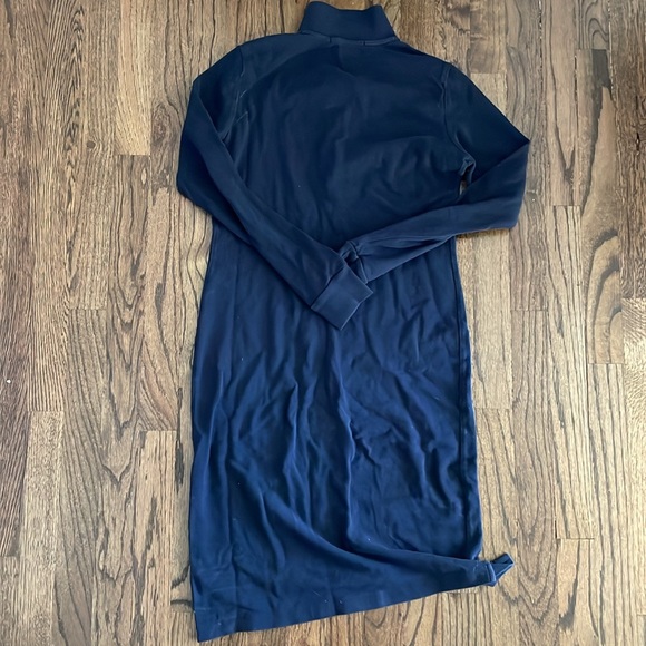 Ralph Lauren Pique Polo Dress Navy Size Small - Picture 3 of 7